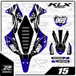 Decal 400 Micron Kawasaki KLX Gordon